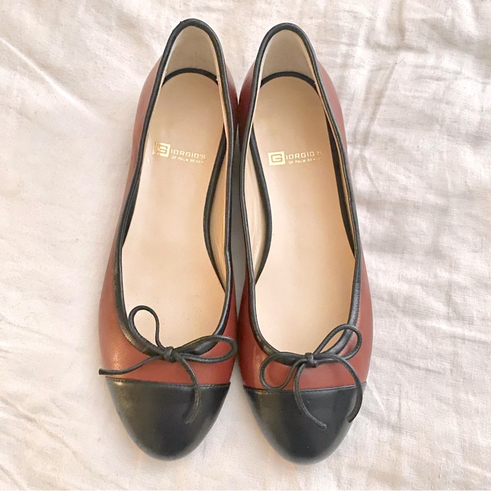 Giorgio’s of Palm Beach Color Block Ballet Flats - NWT